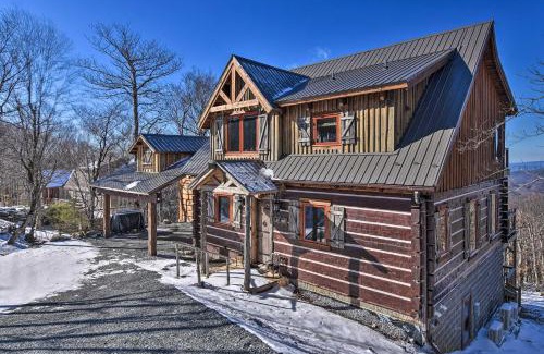 Beech Mountain Apartment | 1 Mi to Beech Mtn Cabin with Fire Pit and BBQ!