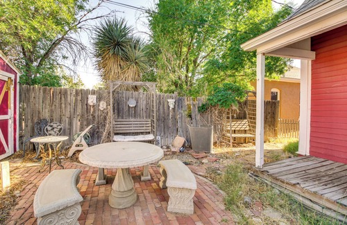 South Broadway Cottage | < 1 Mi to Downtown Abq: Historic Manor w/Patio!