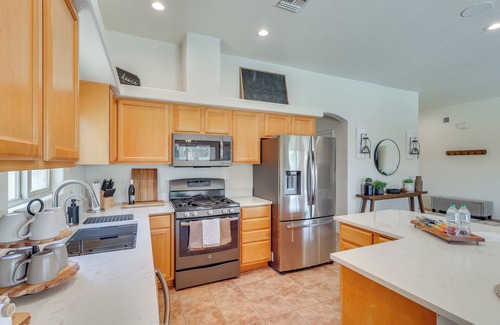 Fortuna Foothills Cottage | 1 Mi to Golf Course: Yuma Oasis w/Furnished Patio