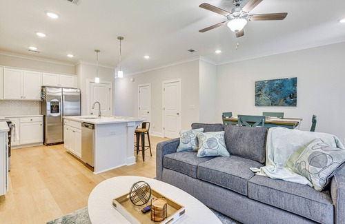 Panama City Beach House | 1 Mi to Sand & Surf: Townhome w/Pool in PCB!