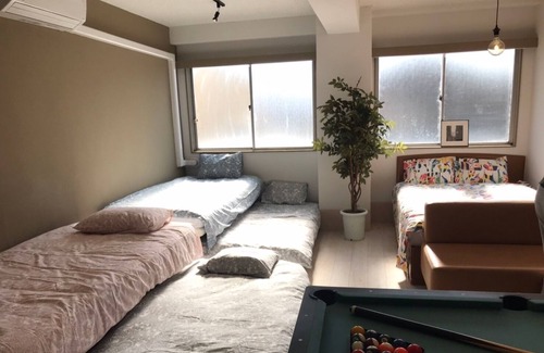 Adachi Apartment | 1 minute walk from Gotanno Station ☆ 1st floor reserved on the 2nd floor / Rooftop terrace 201 with a view of the Sky Tree