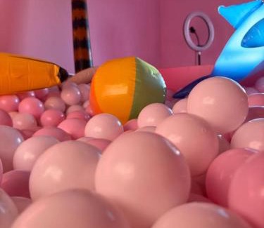 Everton House | #1 Most Viral Pink House w Ball Pit