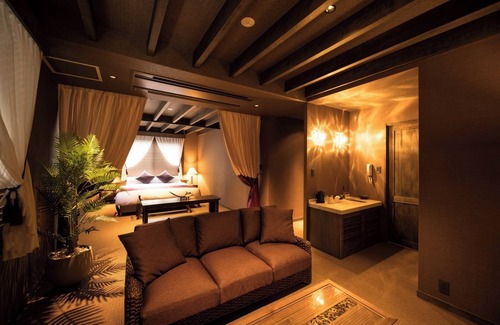 Karasumaoike Hotel | 1 night without meals King studio CALM BALI/Kyoto Kyōto