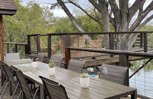 Center Point Cabin | #1 of 4 Treetop River Cabins: - Kayaks+Fishing+Fire pits+Hammocks= Memories!