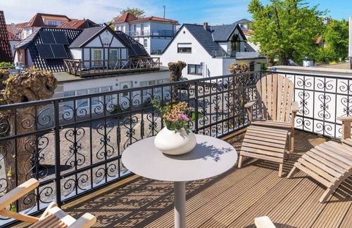 Warnemuende Apartment | 1-Raum Appartment „Nr. 4“ mit großer Terrasse