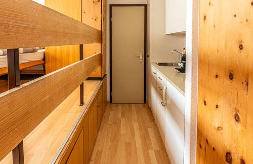 Savognin Apartment | 1 room apartment for 1 - 3 people with a view of the ski slope