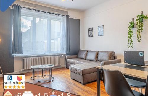 Hayange Apartment | 1 STUDIO & 5 APPTS - 1 à 4 lits - 1 à 7 pers - max 31 pers - 1 immeuble - Confort, Flexibilité - ENGLISH - 1 STUDIO & 5 APTS - 1 to 4 beds - 1 to 7 guests - up to 31 - same building - Cattenom