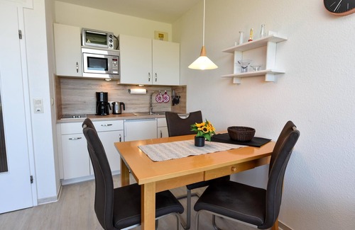 Duhnen Apartment | 1-zimmer-ferienappartement mit Super Seesicht und Eigenem Strandkorb