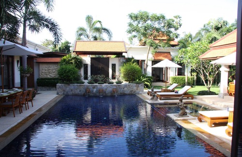 Cherngtalay Villa | 10*Family Exotic 4-bedroom Luxury Villa in BangTao with Best Home Made Thai Food