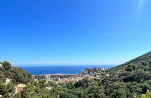 La Turbie House | 10 min de Monaco petite maison avec jardin vue mer et rocher de Monaco