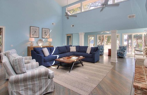 Sea Pines House | 10 Royal Tern - 2nd Row Home in Sea Pines w/ Private Pool & Spa
