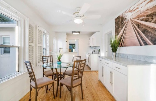 St. Augustine Beach House | 100 Steps to Sand, Private Deck, BBQ, Beach Gear