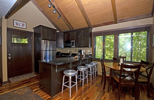 Treeloft House | 100 yards to Tyro slope Nestled in the woods
