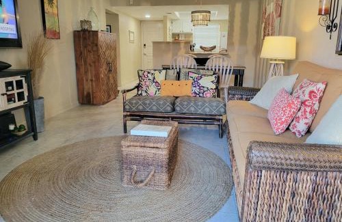 New Smyrna Beach Apartment | 101 - Caribbean décor and a few steps to pool