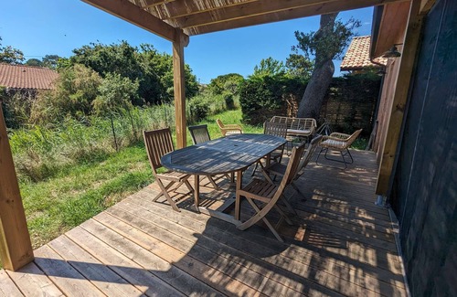 Le Verdon-sur-Mer Ski Chalet | 107 - Invitation to rest in this wooden chalet