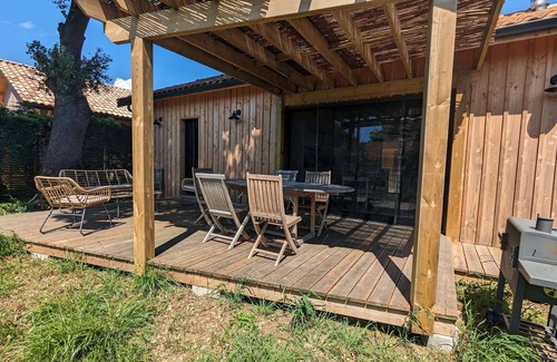 Le Verdon-sur-Mer Ski Chalet | 107 - Invitation to rest in this wooden chalet