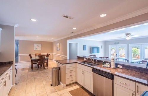 North Forest Beach House | 11 Sandpiper St - Sandpiper Oasis Large Pool and Putting Green
