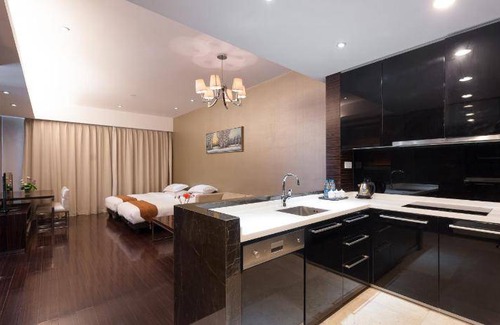 Pazhou Residential District Apartment | 110 m² Serviced apartment ∙ 3 bedrooms ∙ 4 guests