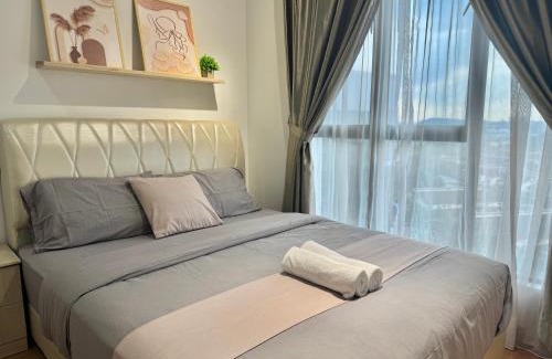 Taman Bukit Mewah Apartment | 1105 Modern Comfort Next to Paradigm 4pax 2bedroom JB