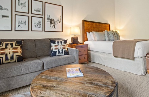 Stowe Area Cabin | 1117 | Studio | The Mansfield | 1st floor | Private Wooded Mountain Views