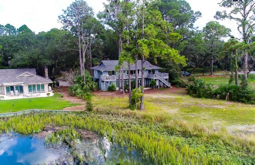 Bald Eagle West House | 12 Bald Eagle West 5 BR Sea Pines Pool