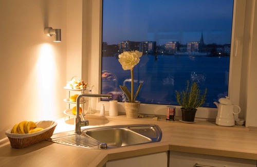 Innenhafen Apartment | 129 Südstrand Nordsee FEWO - 129 Living on the south beach with sea views