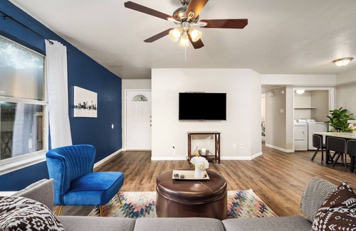 Cypress Apartment | 12D- Charming 3-Bedroom Apt in Cypress, In-Unit Washer&Dryer + 2 Parking Spaces