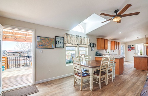 Big Water House | 13 Mi to Lake Powell: Mtn-View Home w/Deck & BBQ