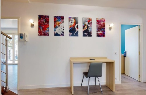 Buttes-Halage Apartment | 13.Studio#Creteil#Loft#Cinéma#Exclusif