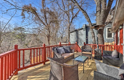 Eureka Springs Historic District Cottage | 130 m² Cabin ∙ 3 bedrooms ∙ 6 guests