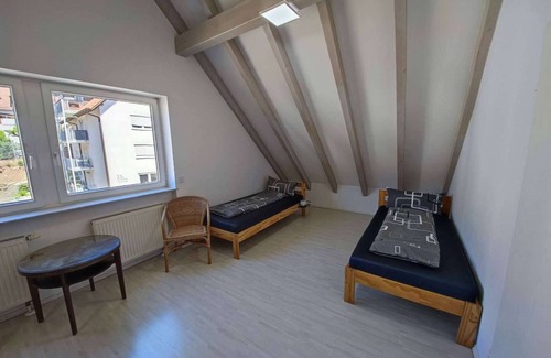 Busenbach Apartment | 130" SAT-TV Laser Projector Sound balcony 2parking