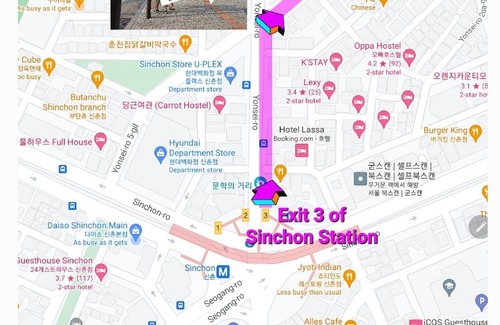 Sinchon-dong Apartment | 15 m² Apartment ∙ 1 bedroom ∙ 1 guest