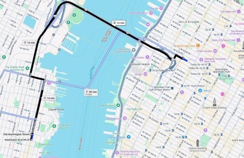 Hoboken Apartment | 15 Minutes to NYC - Chic Penthouse with bus stop at doorstep