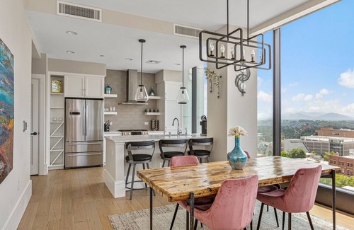 Downtown Asheville Condo | 15% OFF - Blue Ridge Escape | 10th floor Luxury Condo in Downtown, Panoramic Mountain View