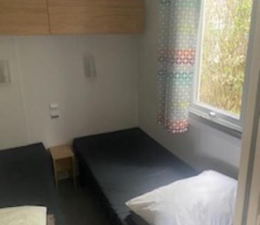 Houlgate Resort | 155- Joli Mobilhome 4 Pers 2 chambres Clim Tv Wifi Camping 5 étoiles