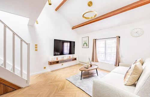 Quartier Sainte-Avoye Apartment | 155#Suite luxueuse#Etienne Marcel#Châtelet#Paris 3