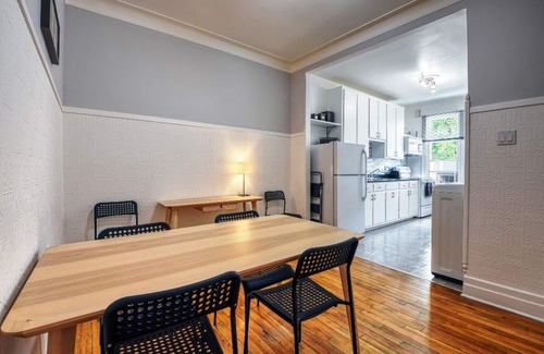Plateau Mont Royal Apartment | #156 - Montreal-Style Furnished APT with Balcony