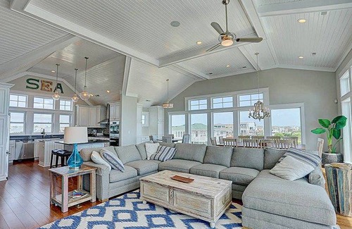 Ocean Sands House | 1617 Point Break Ocean Front Heated Saltwater Private Pool Game Room w/Pool