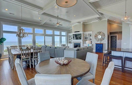 Ocean Sands House | 1617 Point Break Ocean Front Heated Saltwater Private Pool Game Room w/Pool