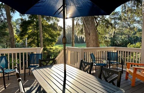 Shipyard Plantation Villa | 168 Beachwalk - Newly Renovated Villa with Stunning Coastal Beach Decor, Enjoy Lagoon and Golf Course Views from the Deck
