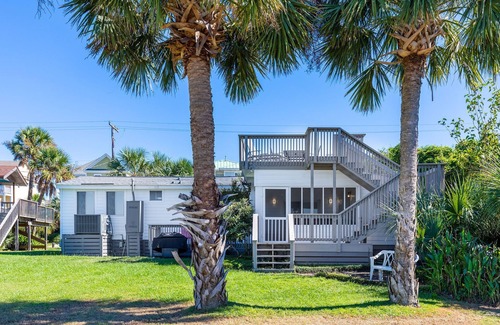 Folly Beach House | 1684 E. Ashley - Sol Searcher - Beach Cottage - Dog-Friendly - Across the Beach