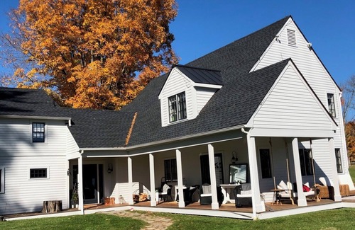 North Canaan House | 1700s Farmhouse with Modern Amenities and Comfort. Pool, Hot Tub, Views.