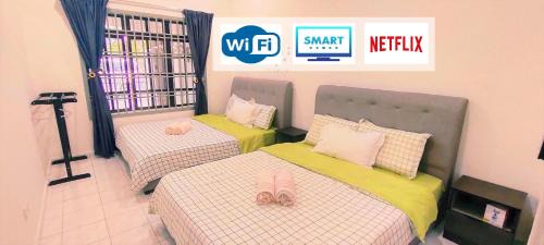 Daerah Kulai Villa | 177 Kulai Tmn Gunung Pulai 3BR 11pax Netflix Smart Tv