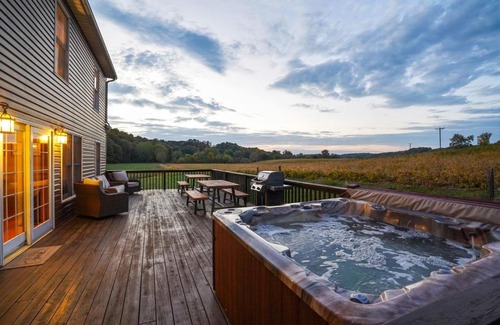Logan House | 18 Person Retreat Swimming Pond Hot Tub and More