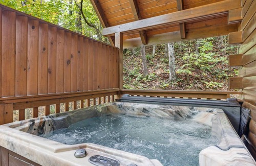 Black Bear Falls Cabin | 181 m² Cabin ∙ 3 bedrooms ∙ 10 guests