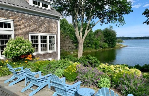 Blue Hill House | 19th C. Waterfront Home in Blue Hill-Exquisite Gardens & Harbor views. Sleeps 10