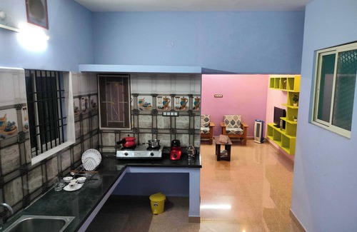 Tiruvannamalai House | 1BHK Spacious stay near Ramana Ashram in Tiruvannamalai