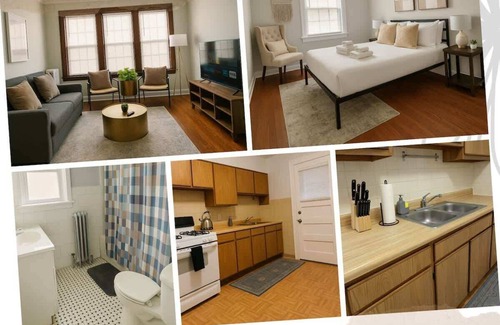 Cragin Apartment | 1BR 1BA Windy City Hideout - Lockwood rep