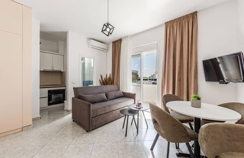 Golem Apartment | 1BR Apartment with Tree Views | Golem