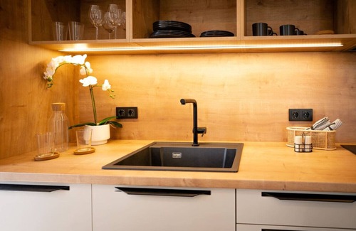 Jurmala Apartment | 1BR with 57m² Terrace Designer Stay in Jūrmala